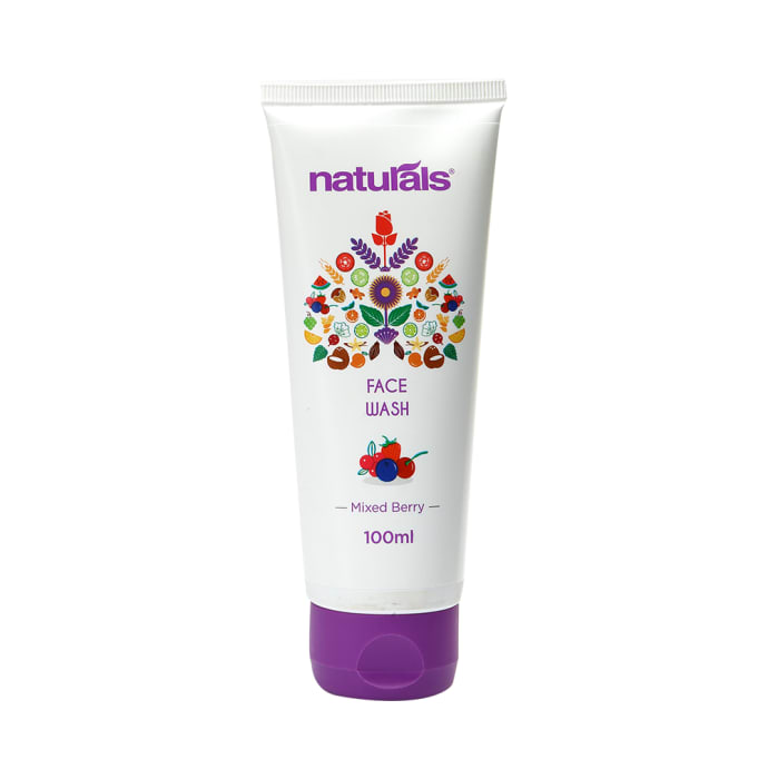 Naturals Face Wash Mixed Berry (100ml)