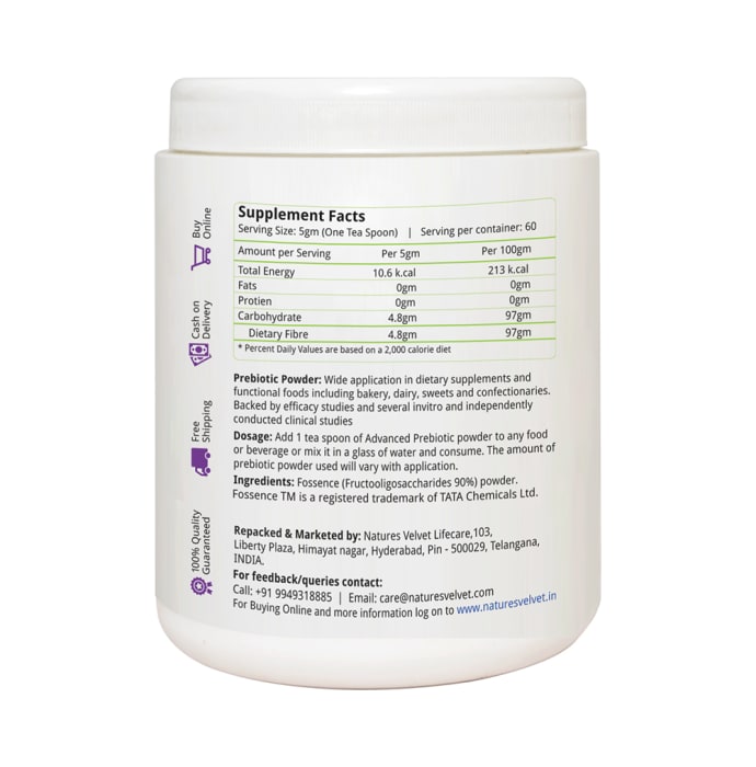 Nature's Velvet Advanced Prebiotic Powder (300gm)