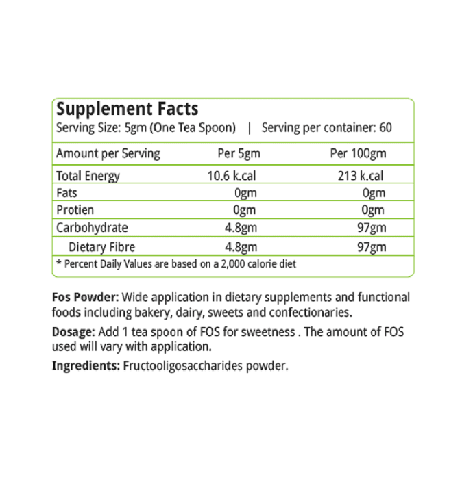 Nature's Velvet FOS Powder (300gm)