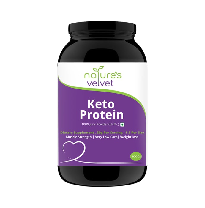 Nature's Velvet Keto Protein Powder (1000gm)