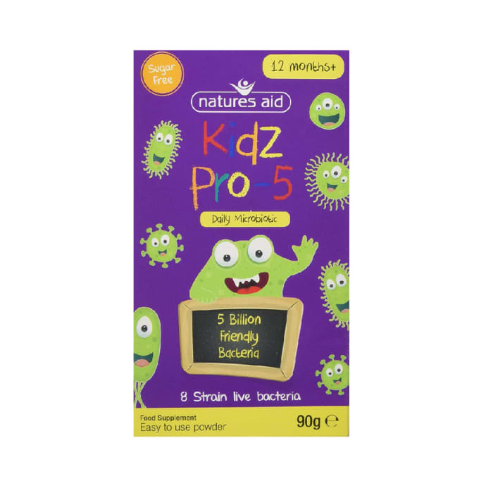 Natures Aid Kidz Pro-5 Daily Microbiotic Age 12+ Powder (90gm)