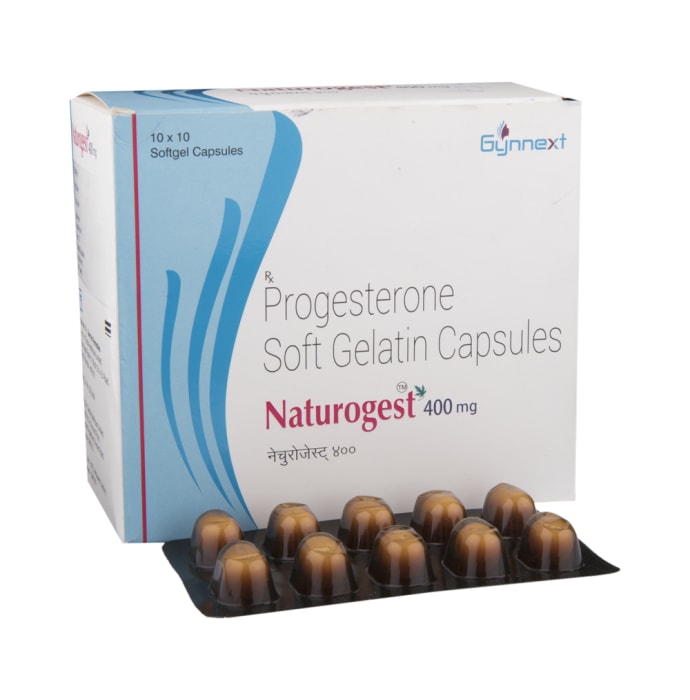 Naturogest 400mg Soft Gelatin Capsule (10'S)