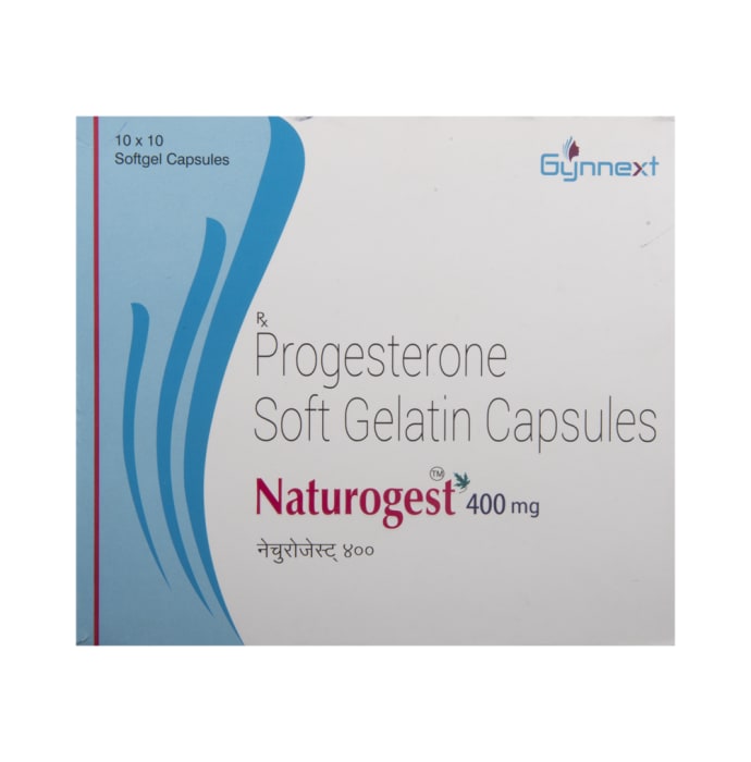 Naturogest 400mg Soft Gelatin Capsule (10'S)