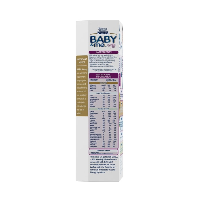 Nestle Baby & ME Powder Vanilla Refill (400gm)