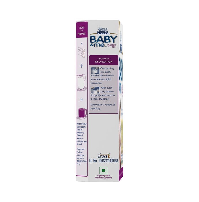 Nestle Baby & ME Powder Vanilla Refill (400gm)