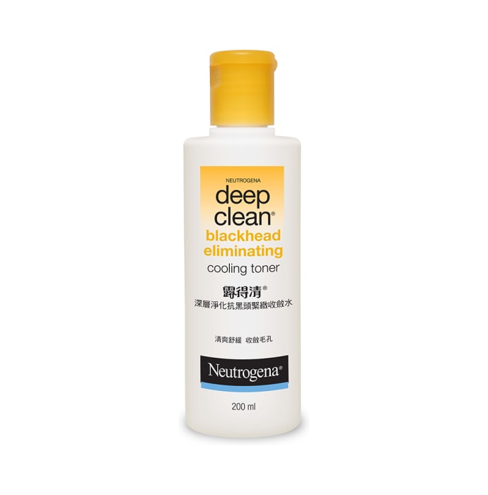 Neutrogena Deep Clean Blackhead Eliminating Cooling Toner (200ml)