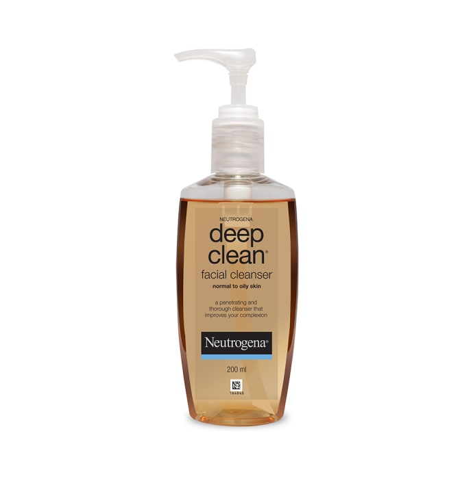 Neutrogena deep clean facial cleanser