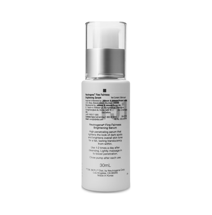 Neutrogena Fine Fairness Brightening Serum (30ml)