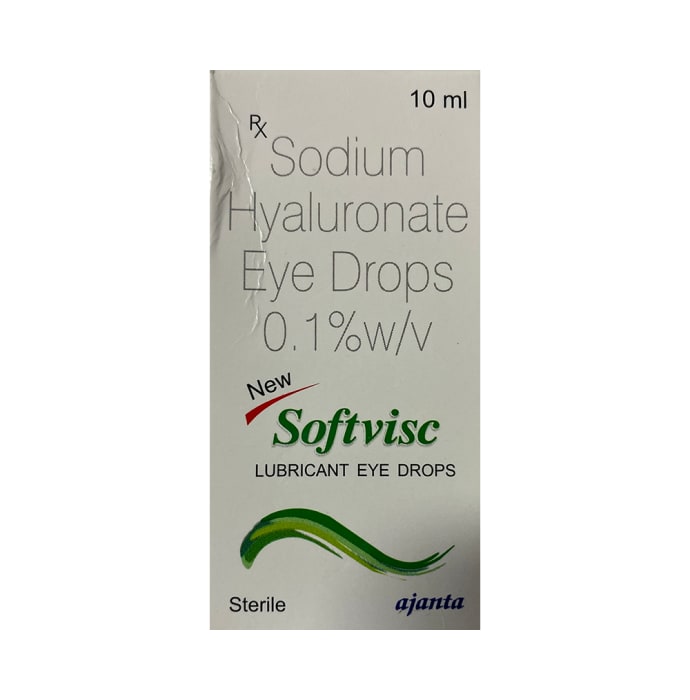 New Softvisc 0.1% Lubricant Eye Drop (10ml)