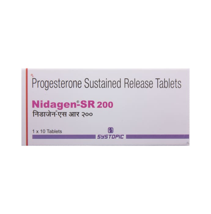 Nidagen 200mg Tablet SR (10'S)