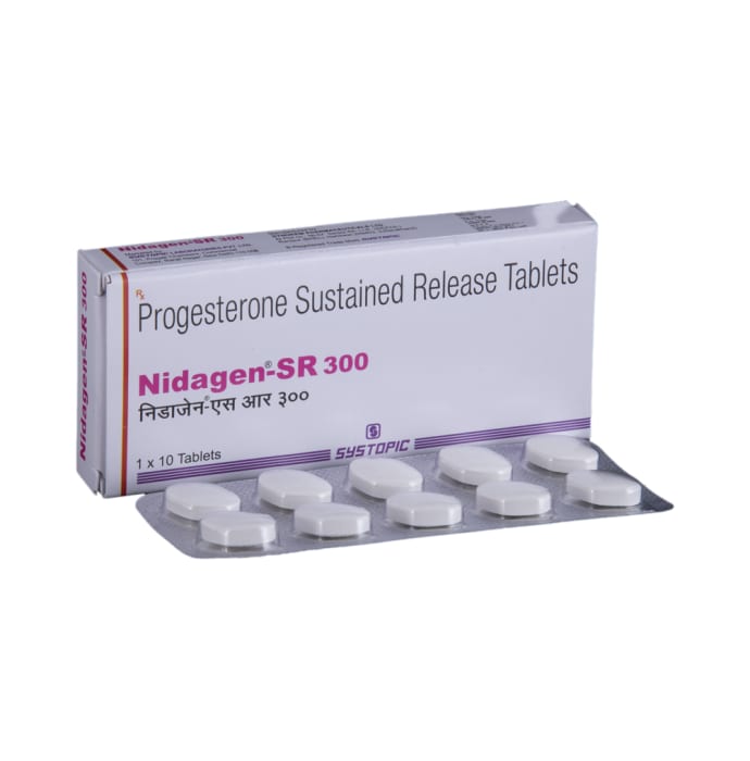 Nidagen 300mg Tablet SR (10'S)