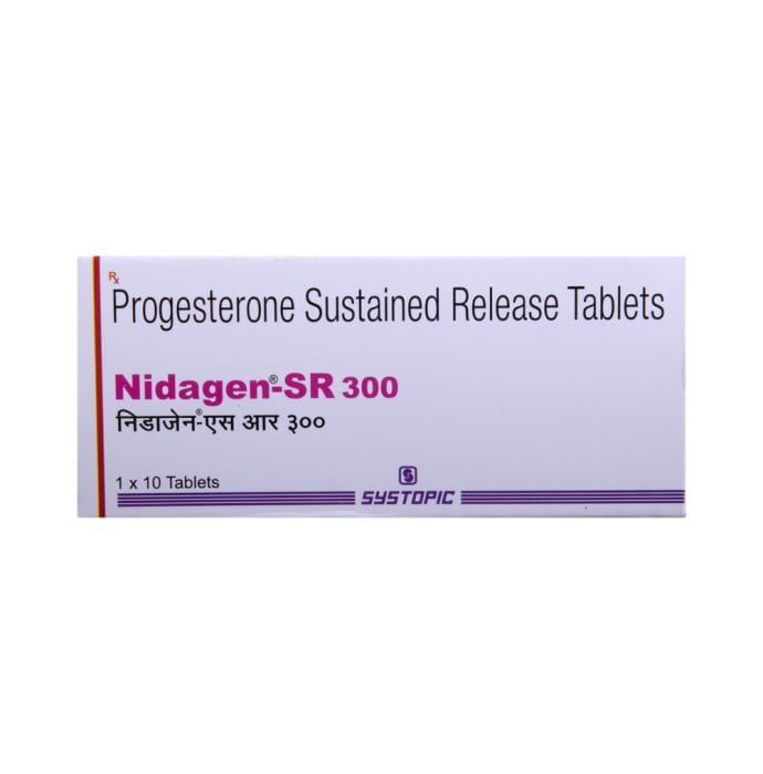 Nidagen 300mg Tablet SR (10'S)