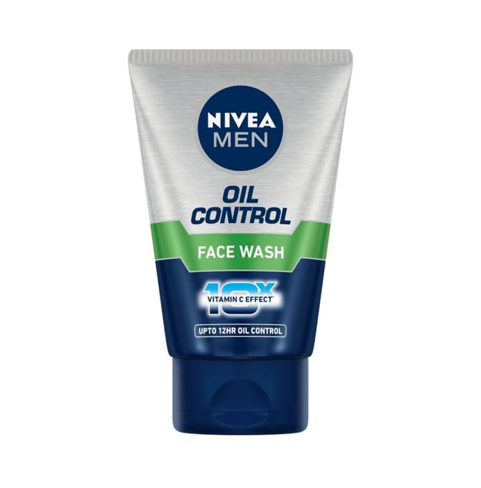 Nivea Men Oil Control Face Wash 10X Vitamin C (100gm)