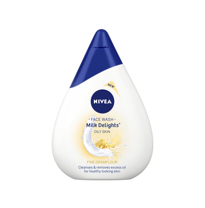 Nivea Milk Delights Oily Skin-Fine Gramflour Face Wash (50ml)