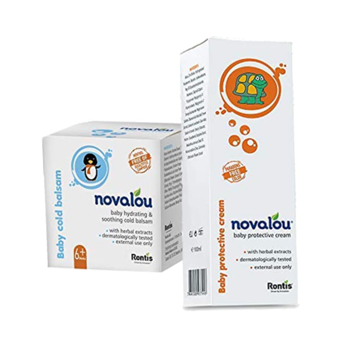 Novalou Combo Pack of Baby Protective Cream and Baby Cold Balsam