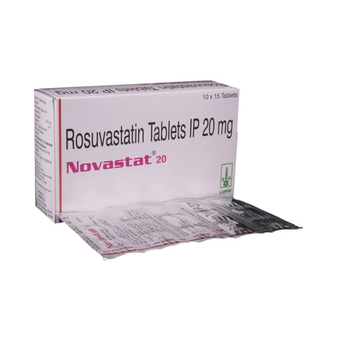 Novastat 20mg Tablet (15'S)