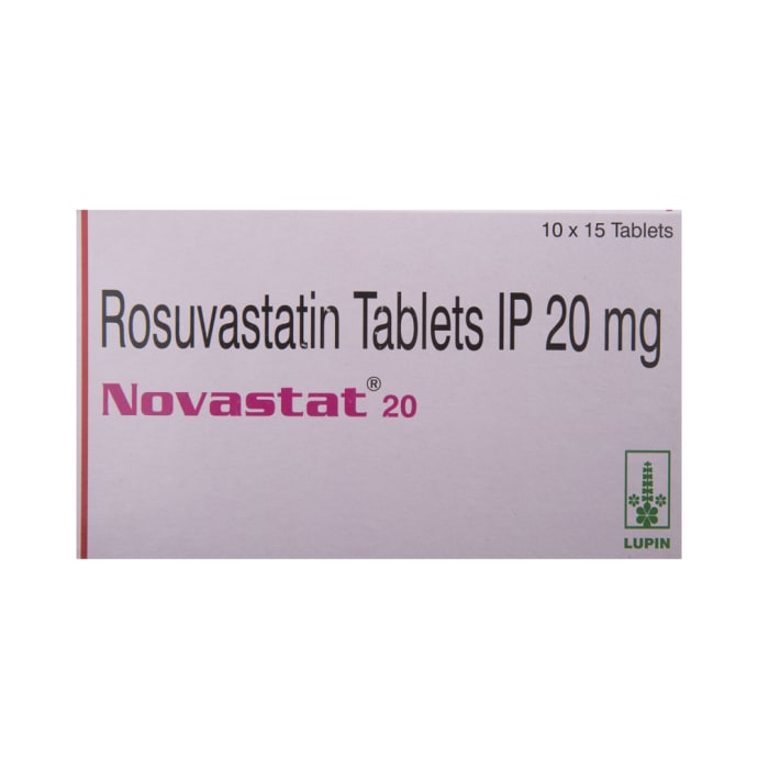 Novastat 20mg Tablet (15'S)