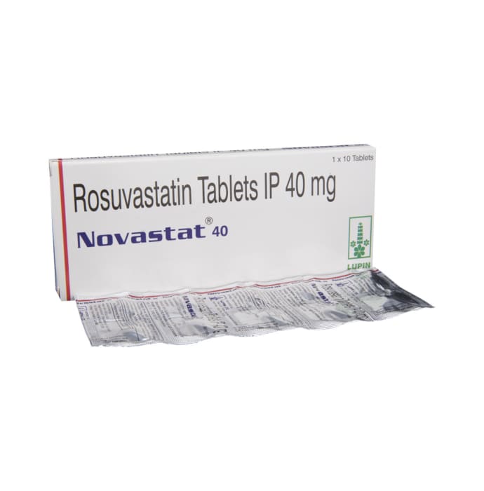 Novastat 40mg Tablet (10'S)