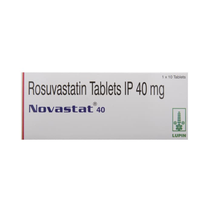 Novastat 40mg Tablet (10'S)