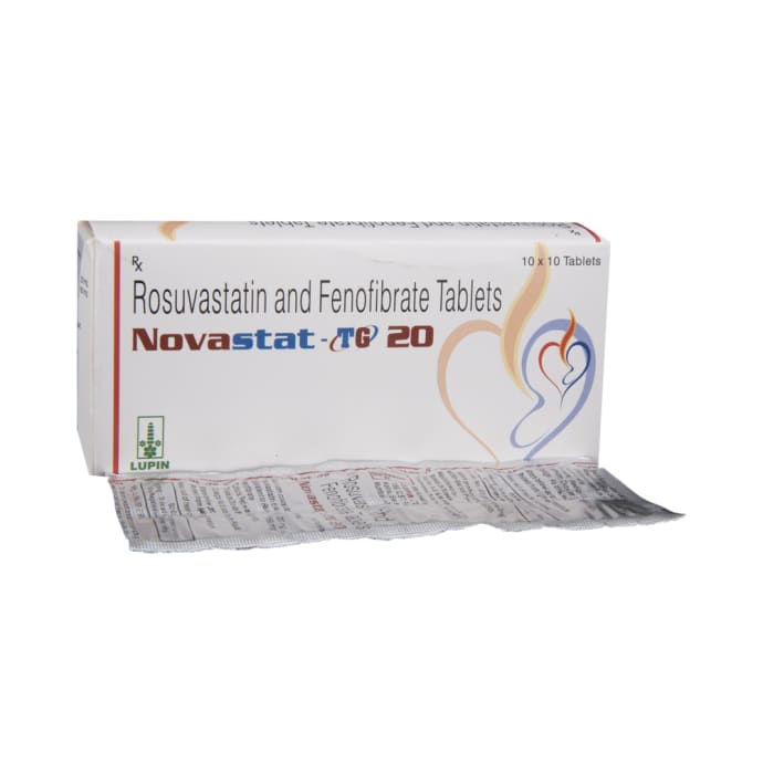 Novastat-TG 20 Tablet (10'S)