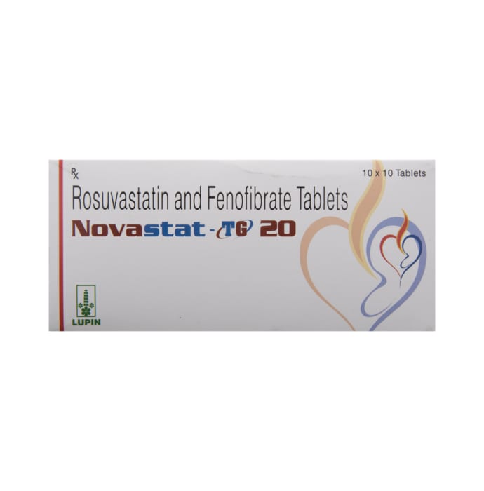 Novastat-TG 20 Tablet (10'S)