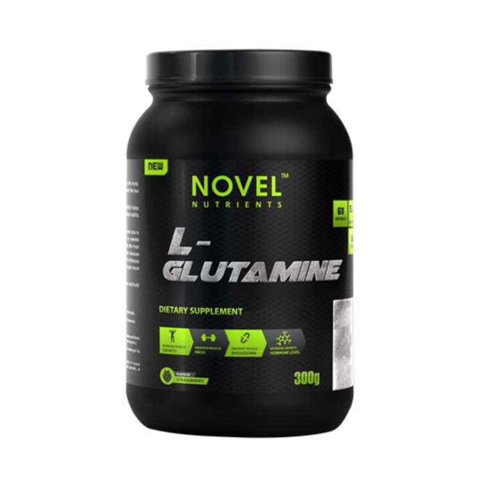 Novel nutrients l-glutamine powder (300gm)