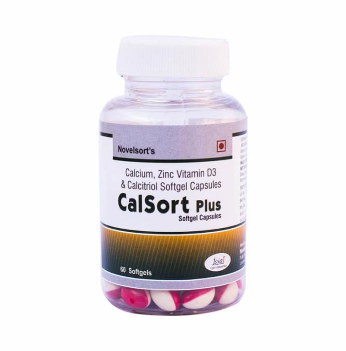 Novelsort's Calsort Plus Softgel Capsules (60'S)