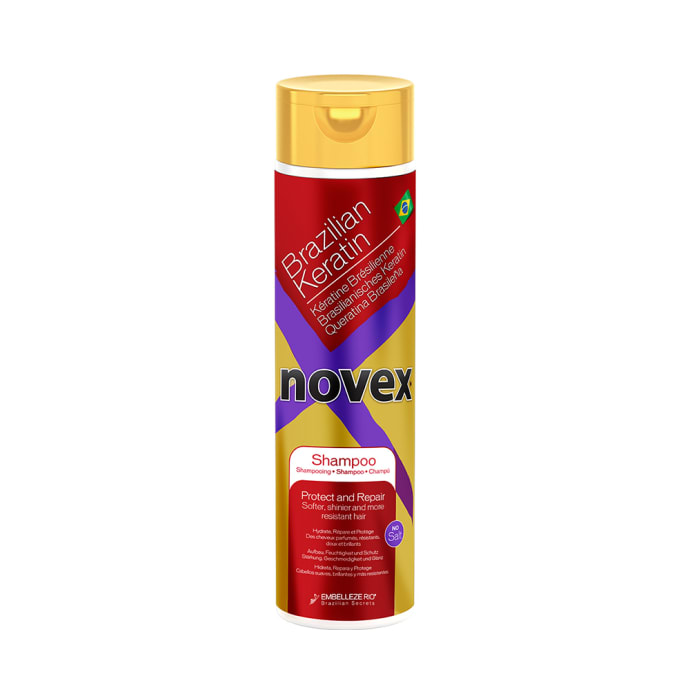 Novex Shampoo Brazilian Keratin (300ml)