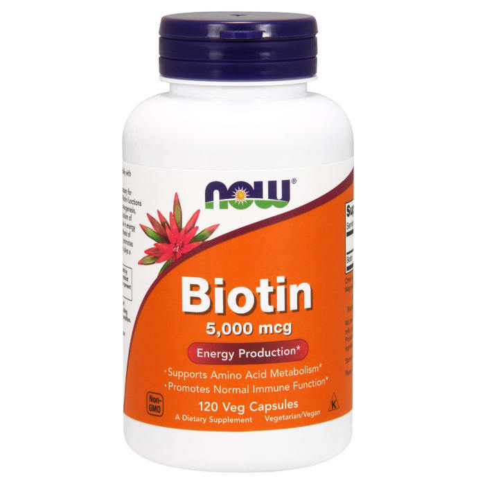 Now foods biotin 5000mcg veg capsule (120'S)