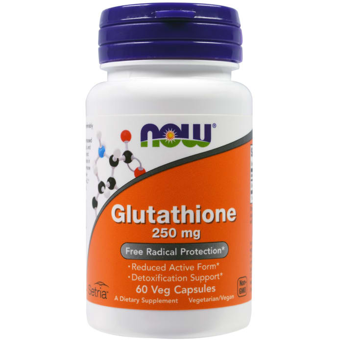 Now foods glutathione 250mg veg capsule (60'S)