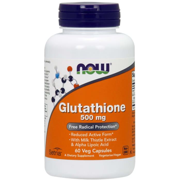 Now foods glutathione 500mg veg capsule