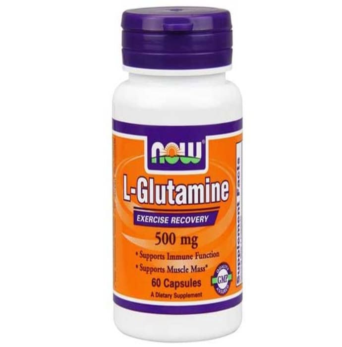 Now foods l-glutamine 500mg capsule (120'S)