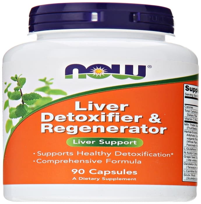 Now foods liver detoxifier & regenerator capsule (90'S)