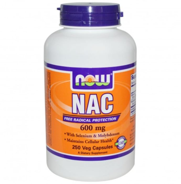 Now foods nac 600mg veg capsule (250'S)