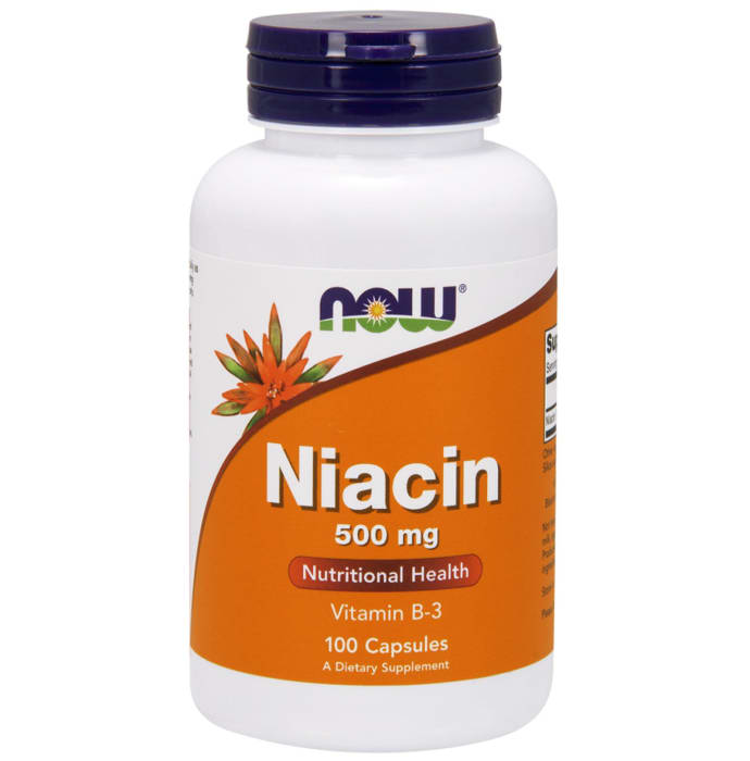 NOW Foods Niacin 500mg Capsule (100'S)