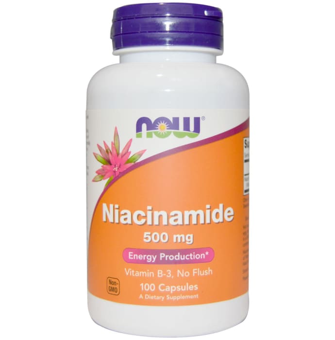 NOW Foods Niacinamide 500mg Capsule (100'S)