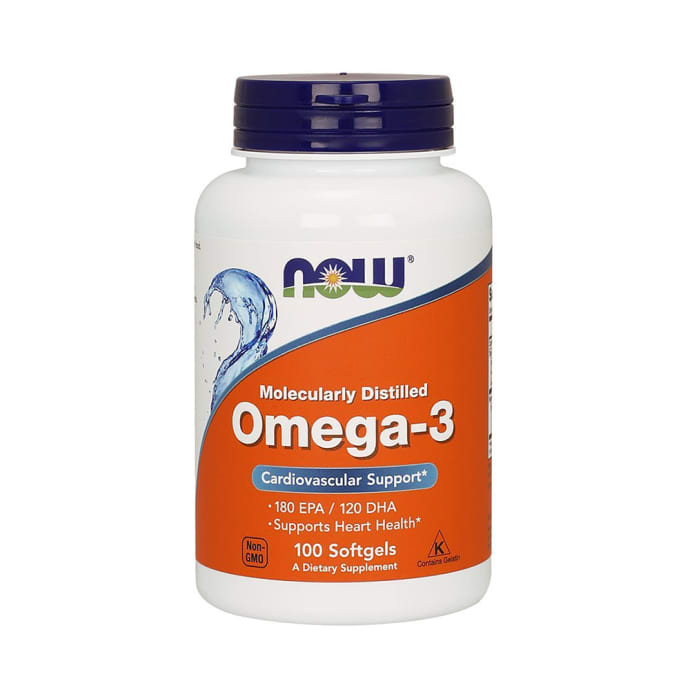 Now foods omega-3 softgels (100'S)