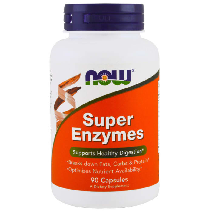 Now foods super enzymes capsule (90'S)