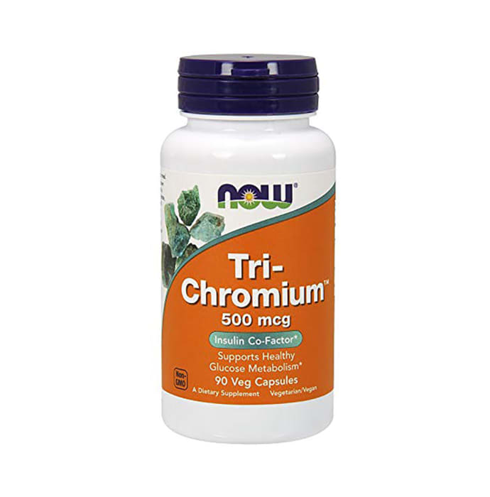 Now foods tri-chromium 500mcg veg capsule (90'S)