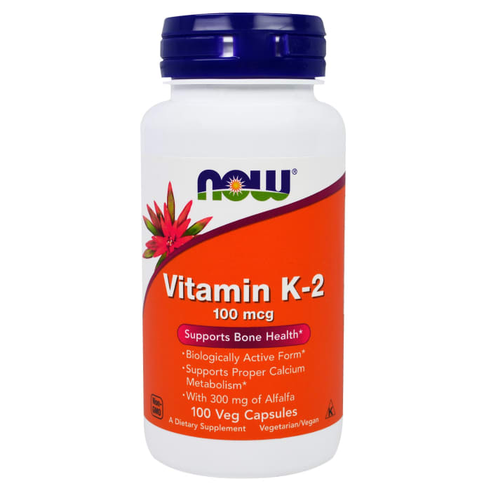 Now foods vitamin k-2 100mcg veg capsule (100'S)