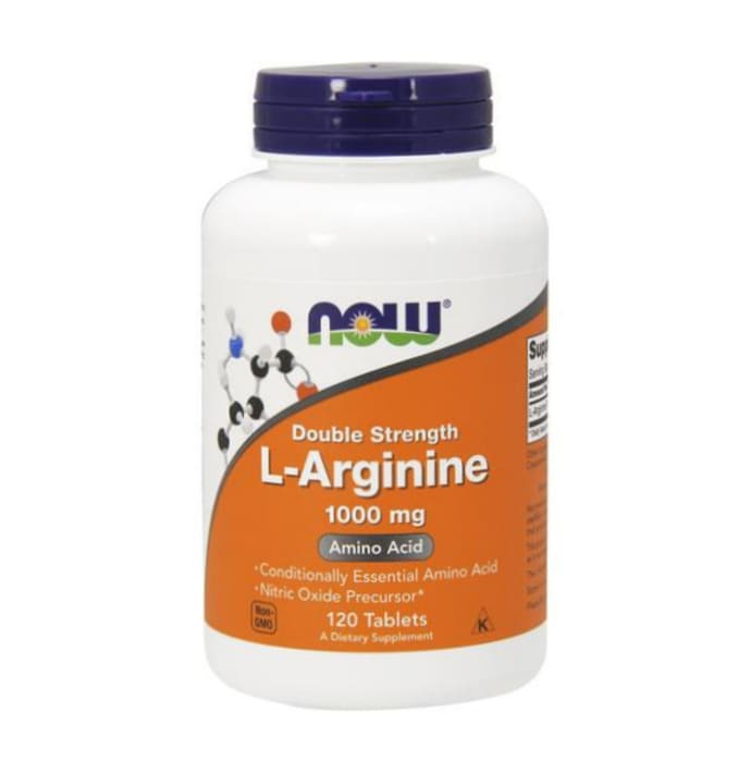 Now L-Arginine Double Strength 1000mg Capsule (120'S)