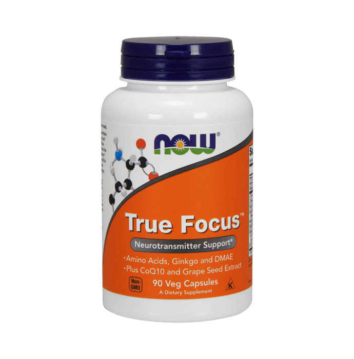 Now True Focus Veg Capsules