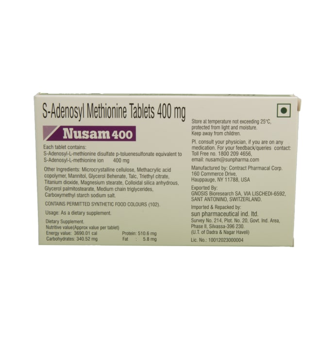 Nusam 400mg Tablet (10'S)