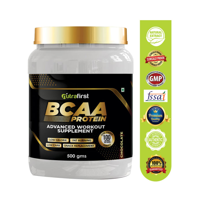 Nutrafirst BCAA Protein Powder Chocolate (500gm)