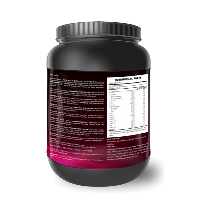 Nutriley Amino Mass Whey Protein American Ice Cream (1kg)