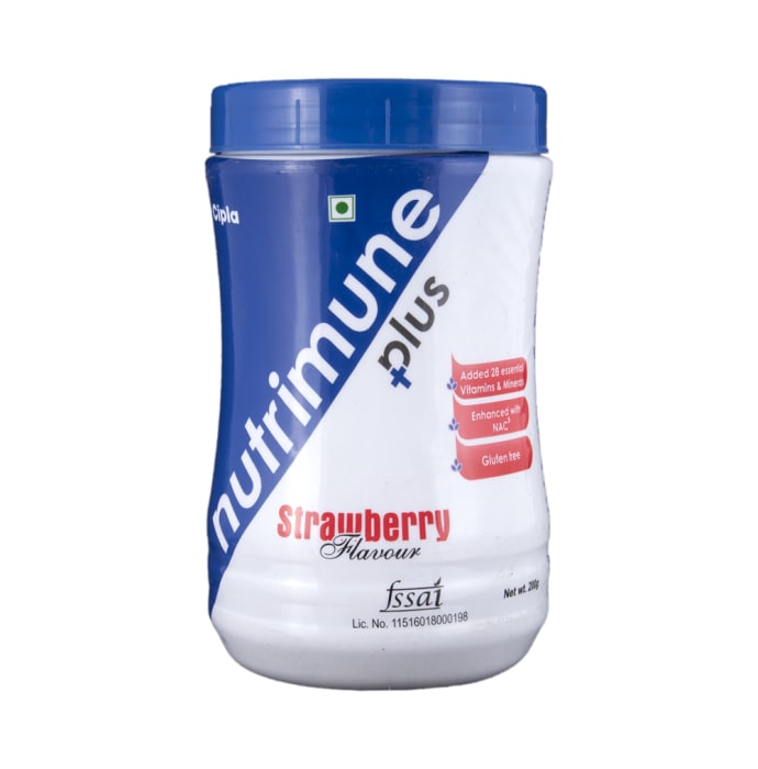 Nutrimune Plus Powder Strawberry (200gm)