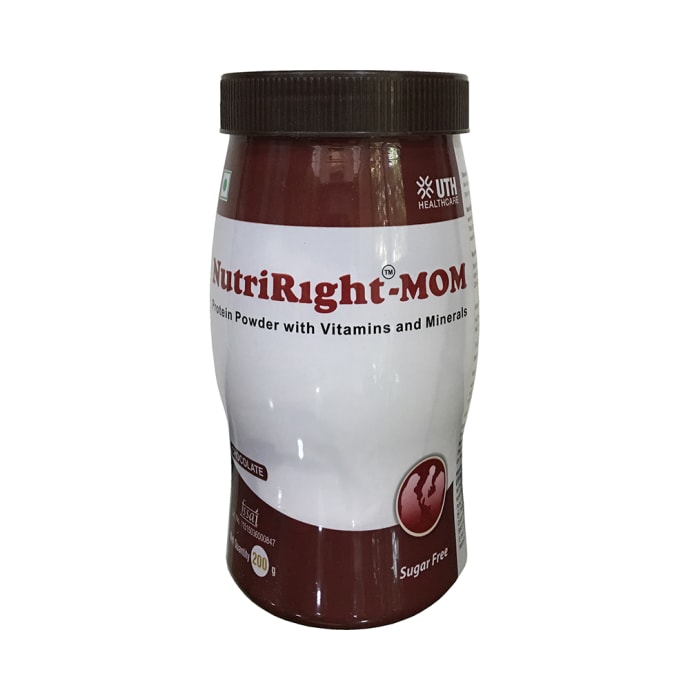 NutriRight-Mom Powder Chocolate Sugar Free (200gm)