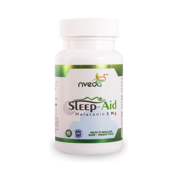 Nveda Sleep Aid with Melatonin 3mg Tablet (60'S)