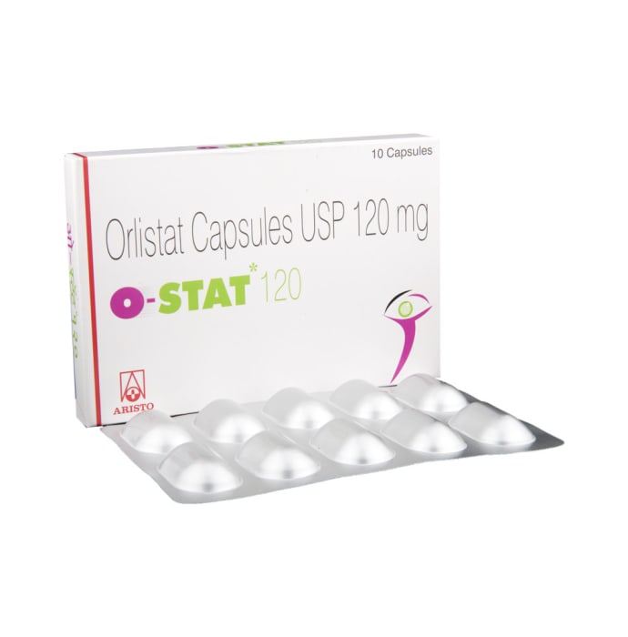 O-Stat 120mg Capsule (10'S)