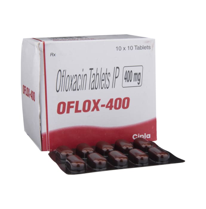 Oflox 400mg Tablet (10'S)